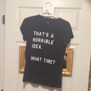 Black Graphic T-Shirt